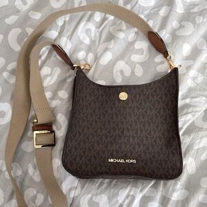 Michael Kors Briley Small Logo Messenger Bag